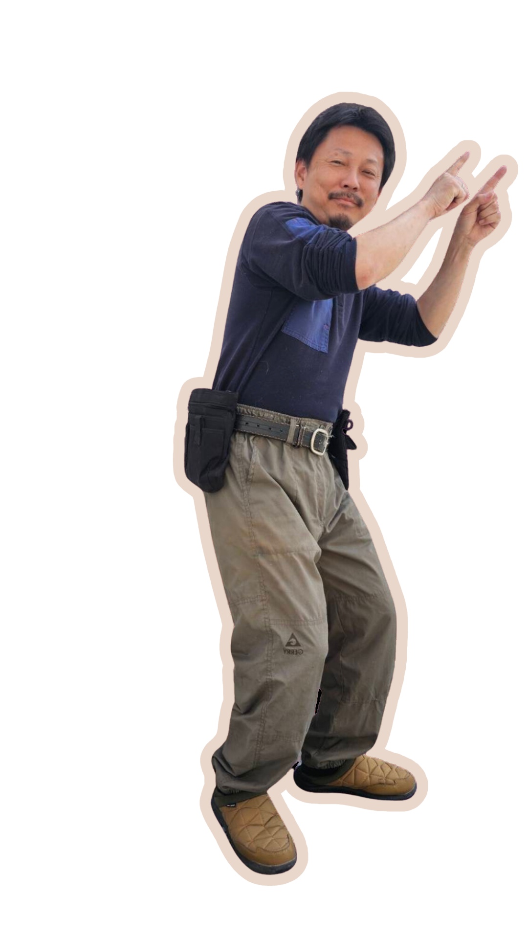 社長ポーズ写真